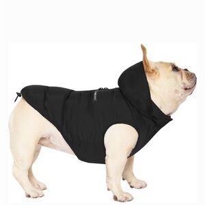 NWT Canada Pooch The Waterproof Puffer Coat, Black, 18